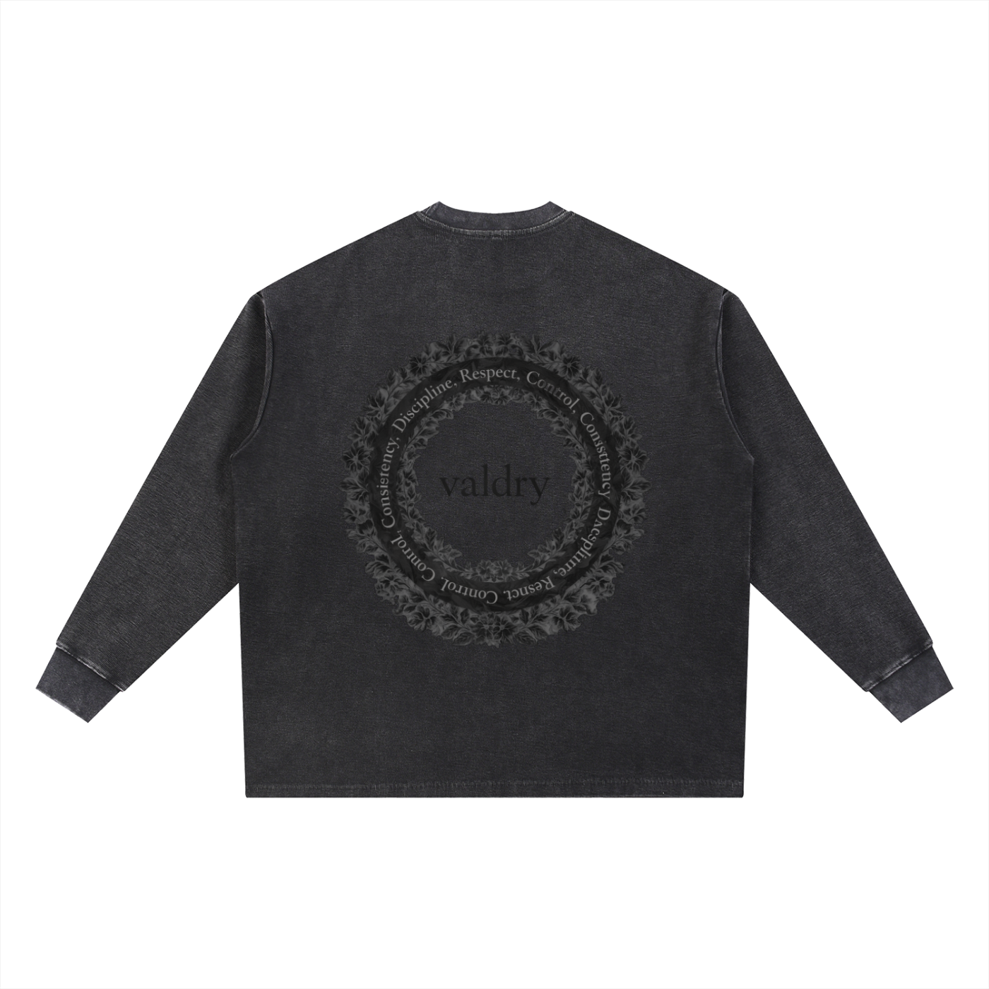 Mineral Wash Waffle Oversized T-Shirt