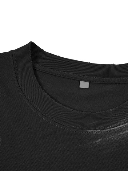 Hand Brushed Cotton T-Shirt